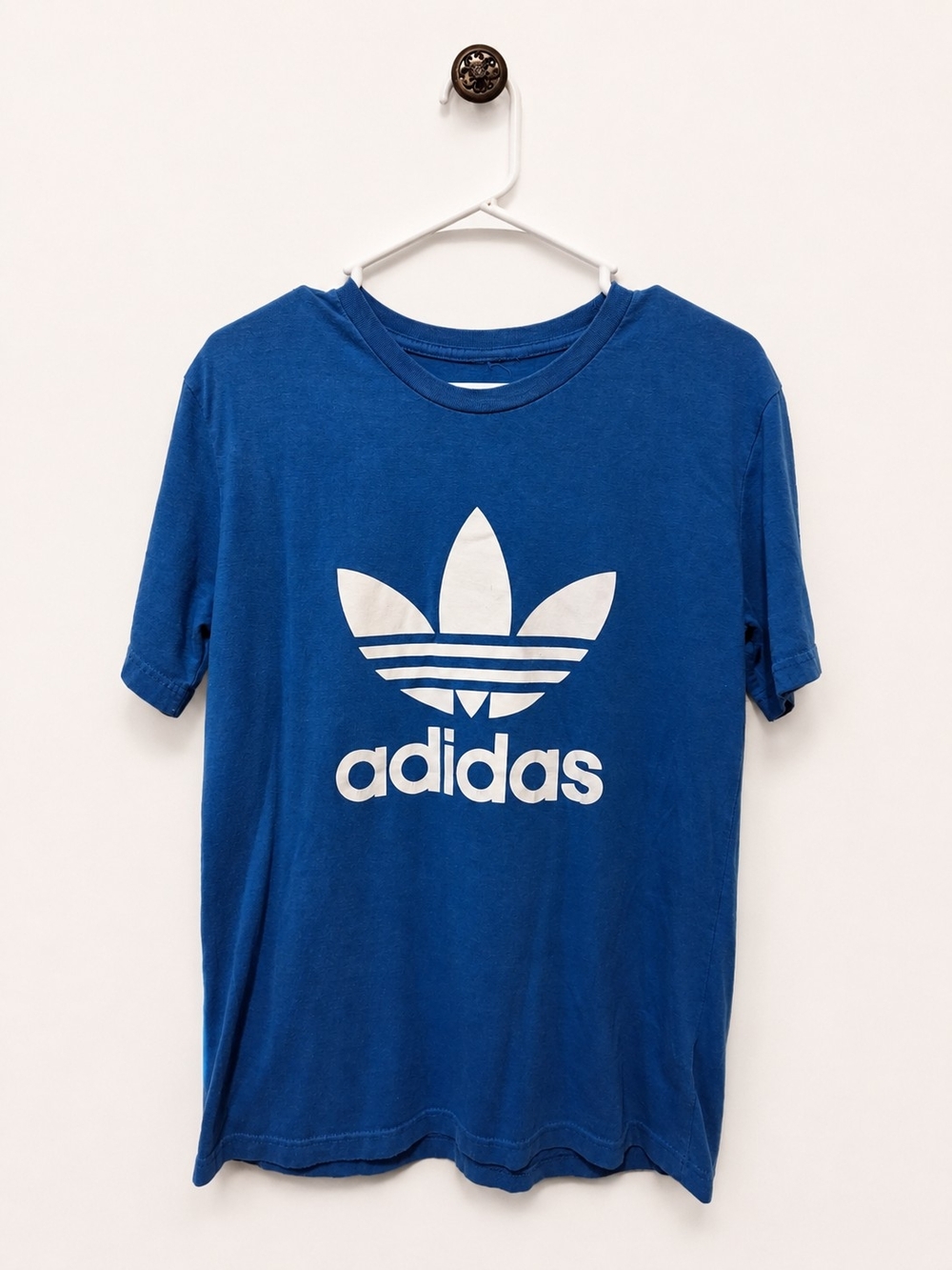 adidas Blue Trefoil Logo T-Shirt